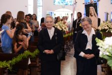2 - Esq. p. dir. (Madre Maria Izabel Botelho; Madre Maria José da Silva - As duas fundadoras do Compa SP).